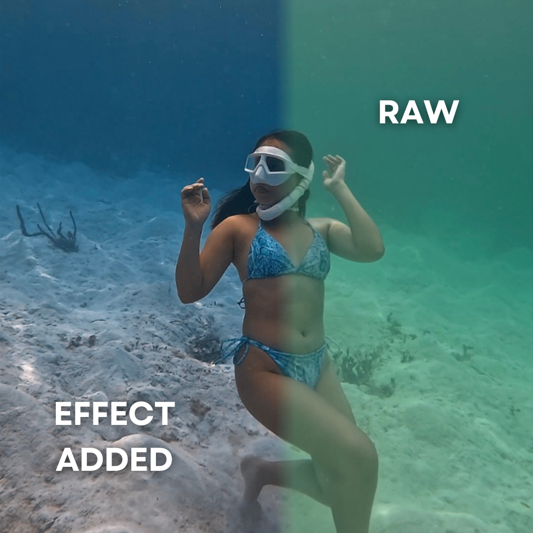 Reef - Underwater Effect (Available via LumaFusion App only)
