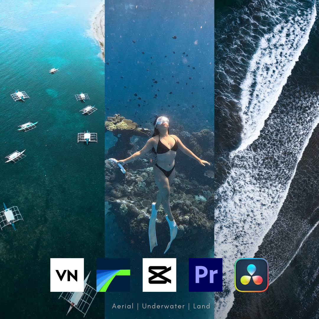 LUTs - Lake, Sky, and Ocean