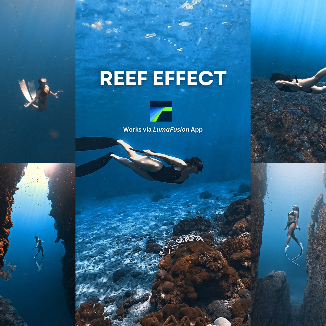Reef - Underwater Effect (Available via LumaFusion App only)